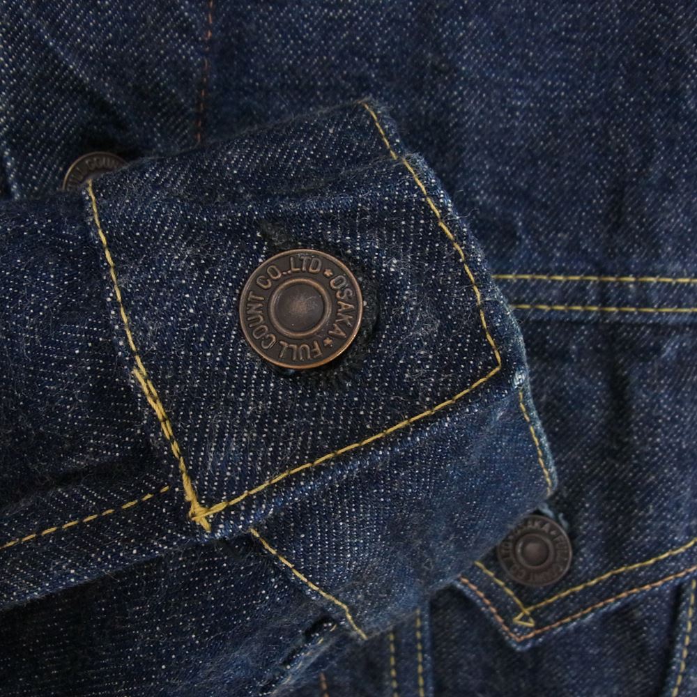 FULLCOUNT フルカウント 2101 Type-3 サード デニムジャケット Gジャン 38【中古】