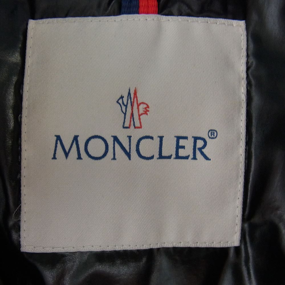 MONCLER モンクレール GHANY GILET ガーニー ダウン ベスト ブラック系【中古】