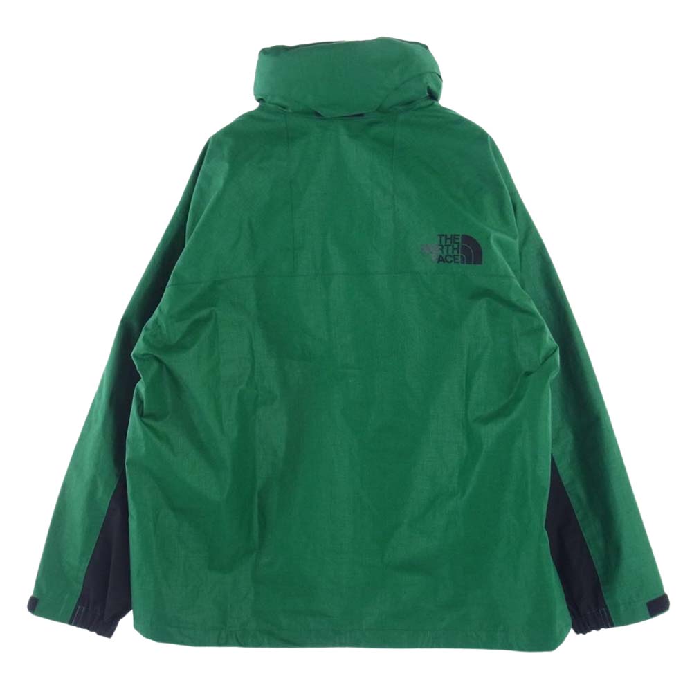 JUNYA WATANABE COMME des GARCONS MAN ジュンヤワタナベコムデギャルソンマン THE NORTH FACE ノースフェイス 23SS WK-J901-100 リネンブロードコーティングラミネート×ナイロンタフタ マウンテンパーカー グリーン系 XS【新古品】【未使用】【中古】