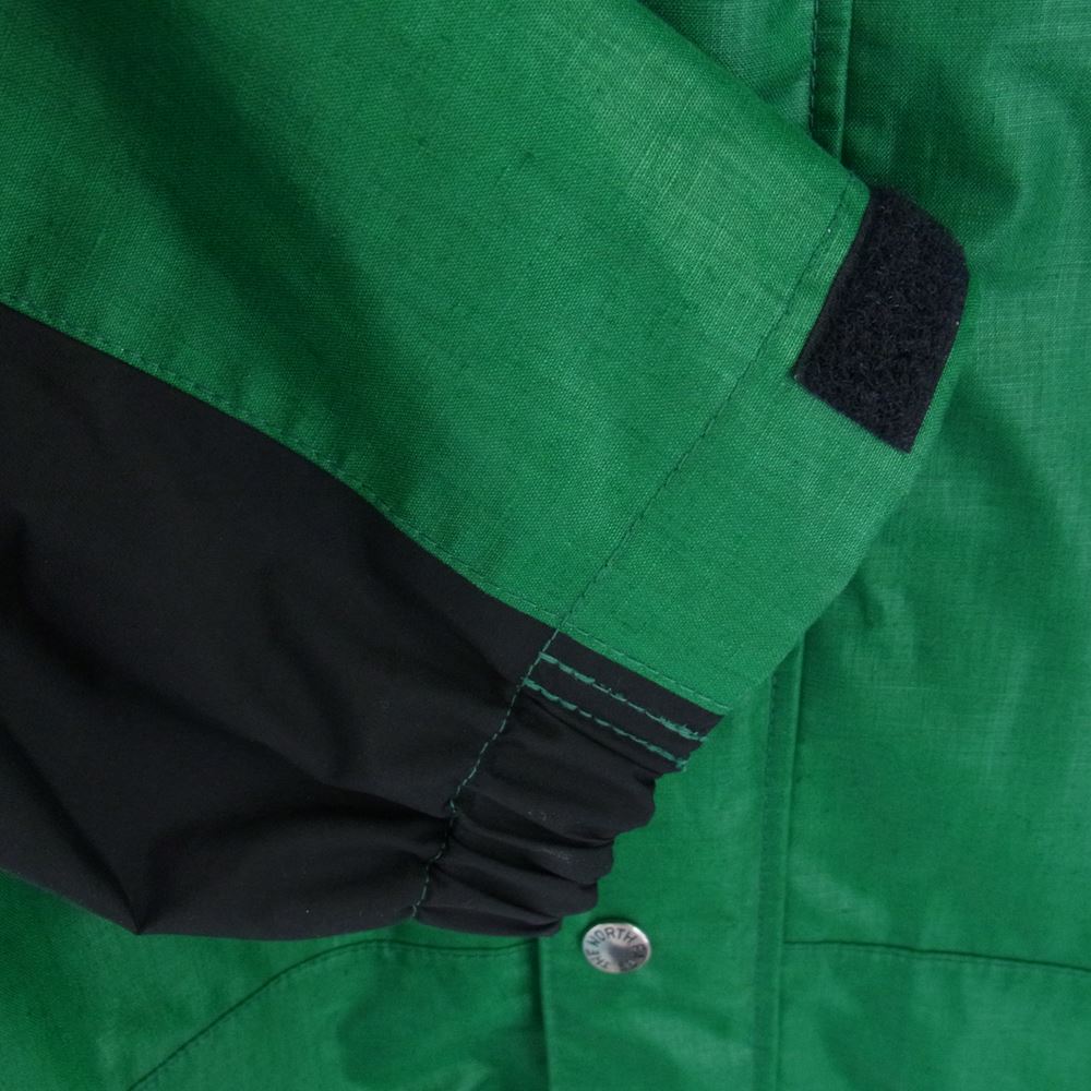 JUNYA WATANABE COMME des GARCONS MAN ジュンヤワタナベコムデギャルソンマン THE NORTH FACE ノースフェイス 23SS WK-J901-100 リネンブロードコーティングラミネート×ナイロンタフタ マウンテンパーカー グリーン系 XS【新古品】【未使用】【中古】