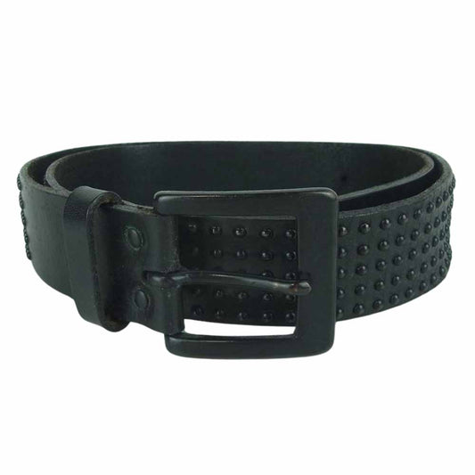 UNDERCOVER アンダーカバー Undercoverism アンダーカバイズム スタッズ レザー ベルト ブラック系【中古】