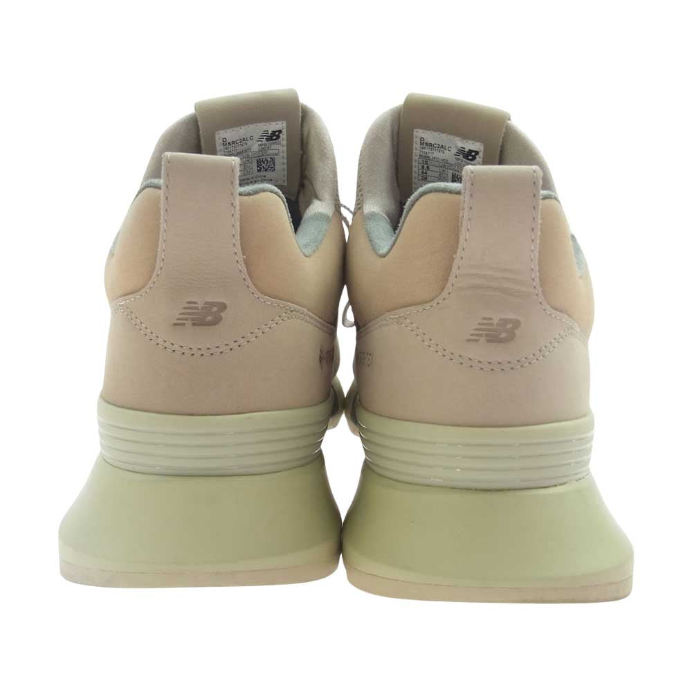 NEW BALANCE ニューバランス AURALEE オーラリー × Tokyo Design Studio 東京デザインスタジオ MSRC2ALC ローカット スニーカー ベージュ系 28cm【中古】