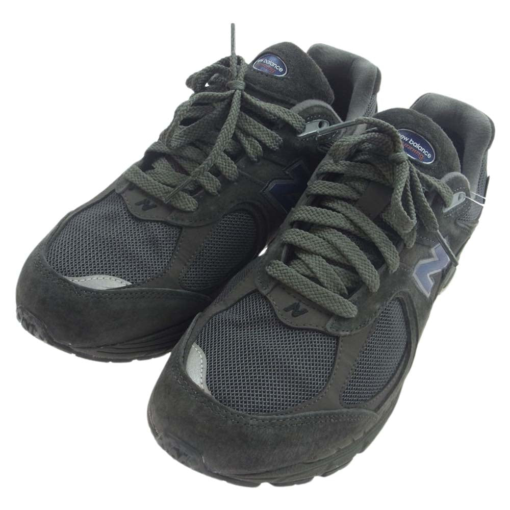 NEW BALANCE ニューバランス M2002R GTX SP ゴアテックス ローカット スニーカー ダークグレー系 27.5cm【極上美品】【中古】