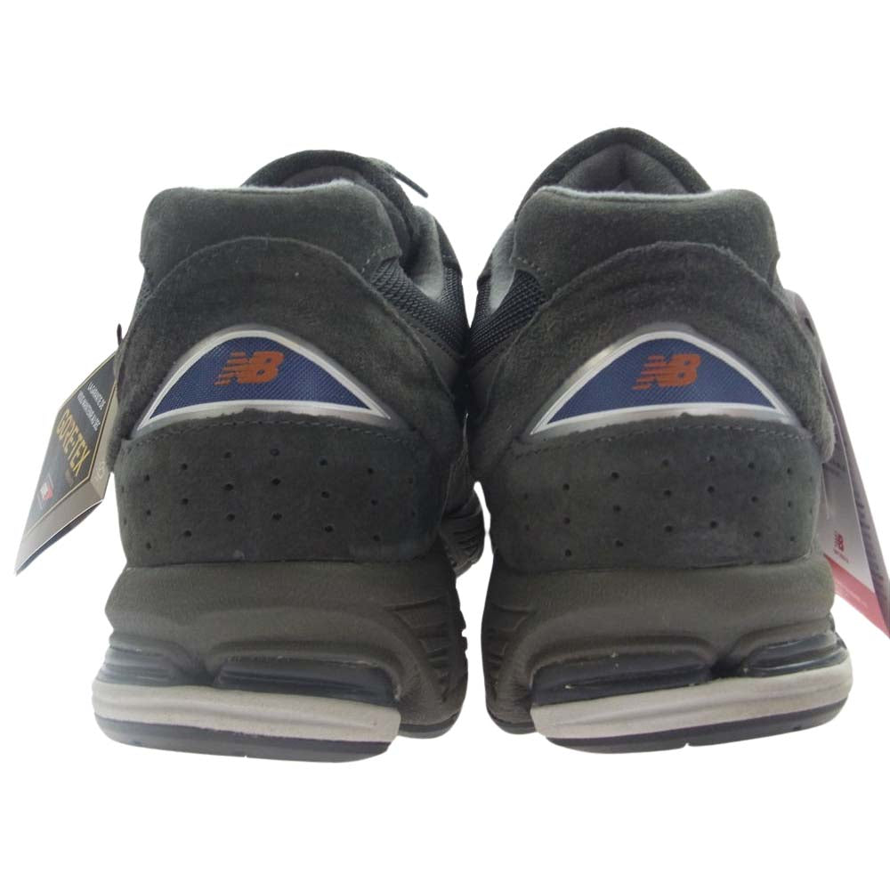 NEW BALANCE ニューバランス M2002R GTX SP ゴアテックス ローカット スニーカー ダークグレー系 27.5cm【極上美品】【中古】