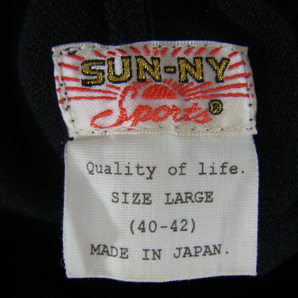SUNNY SPORTS サニースポーツ CB15F00200 HARVARD ハーバード カレッジ ロゴ スウェット パンツ ブラック系 L【中古】