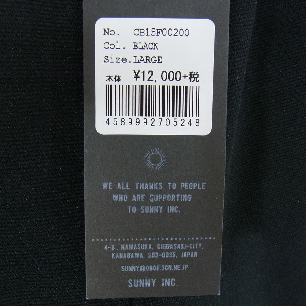 SUNNY SPORTS サニースポーツ CB15F00200 HARVARD ハーバード カレッジ ロゴ スウェット パンツ ブラック系 L【中古】