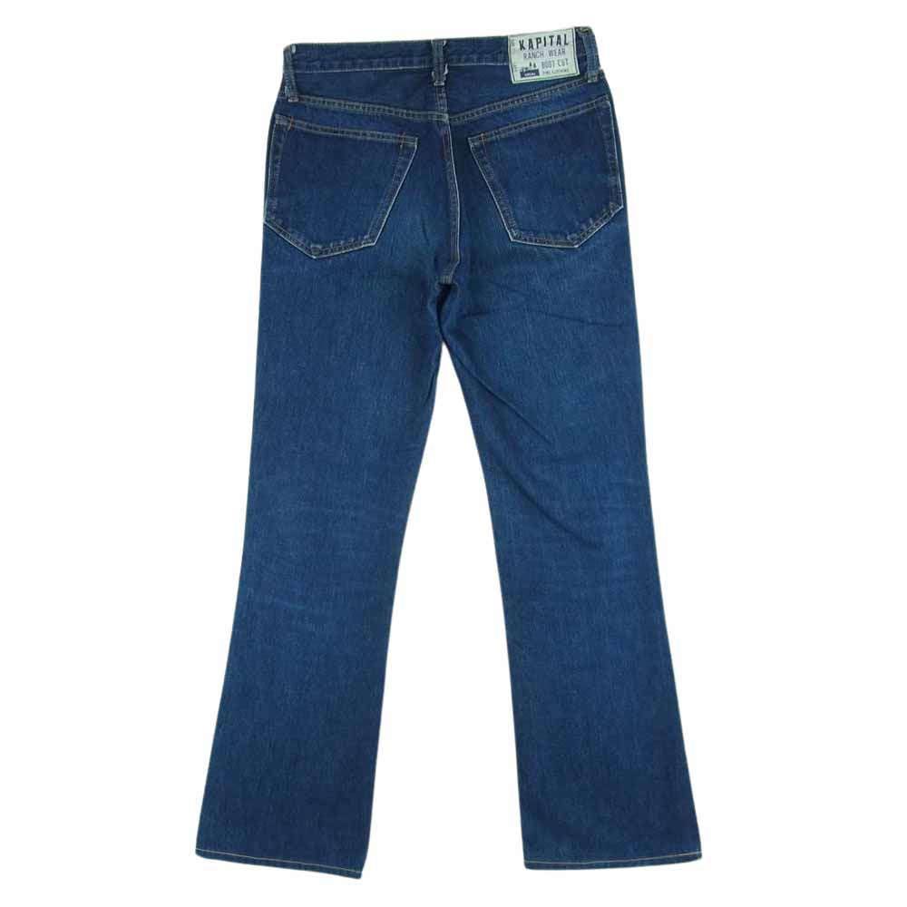 KAPITAL キャピタル Lot No3 ストレート デニム パンツ インディゴブルー系 29【中古】
