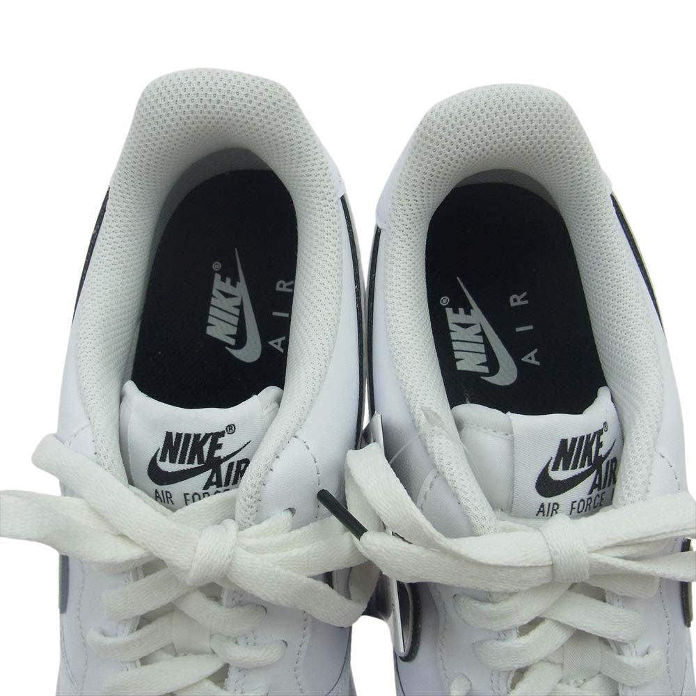 NIKE ナイキ DV0788-103 Air Force 1 Low White Black エアフォース1 ロー ホワイト ブラック スニーカー ホワイト系 28cm【新古品】【未使用】【中古】