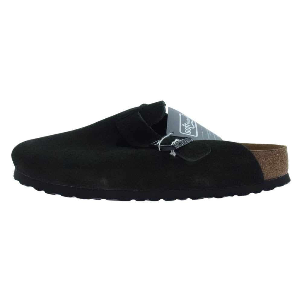 BIRKENSTOCK ビルケンシュトック 2253-93513 BOSTON  ボストン スエード サンダル ブラック系 27cm【新古品】【未使用】【中古】
