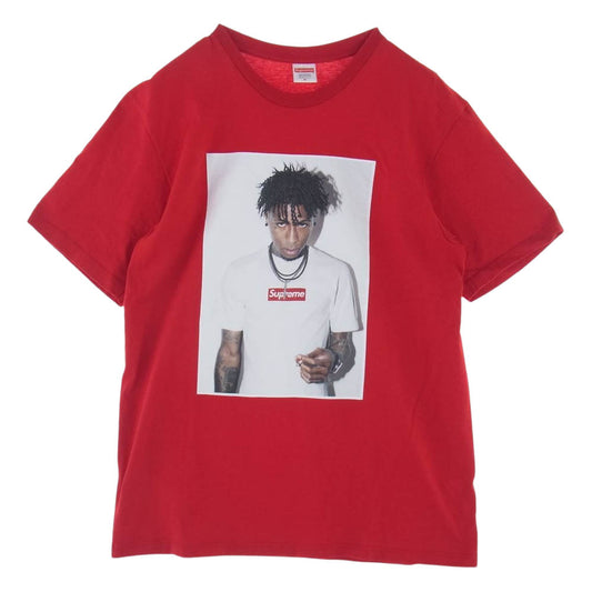 Supreme シュプリーム 23AW NBA Youngboy Tee ヤングボーイ 半袖 Tシャツ レッド系 M【極上美品】【中古】