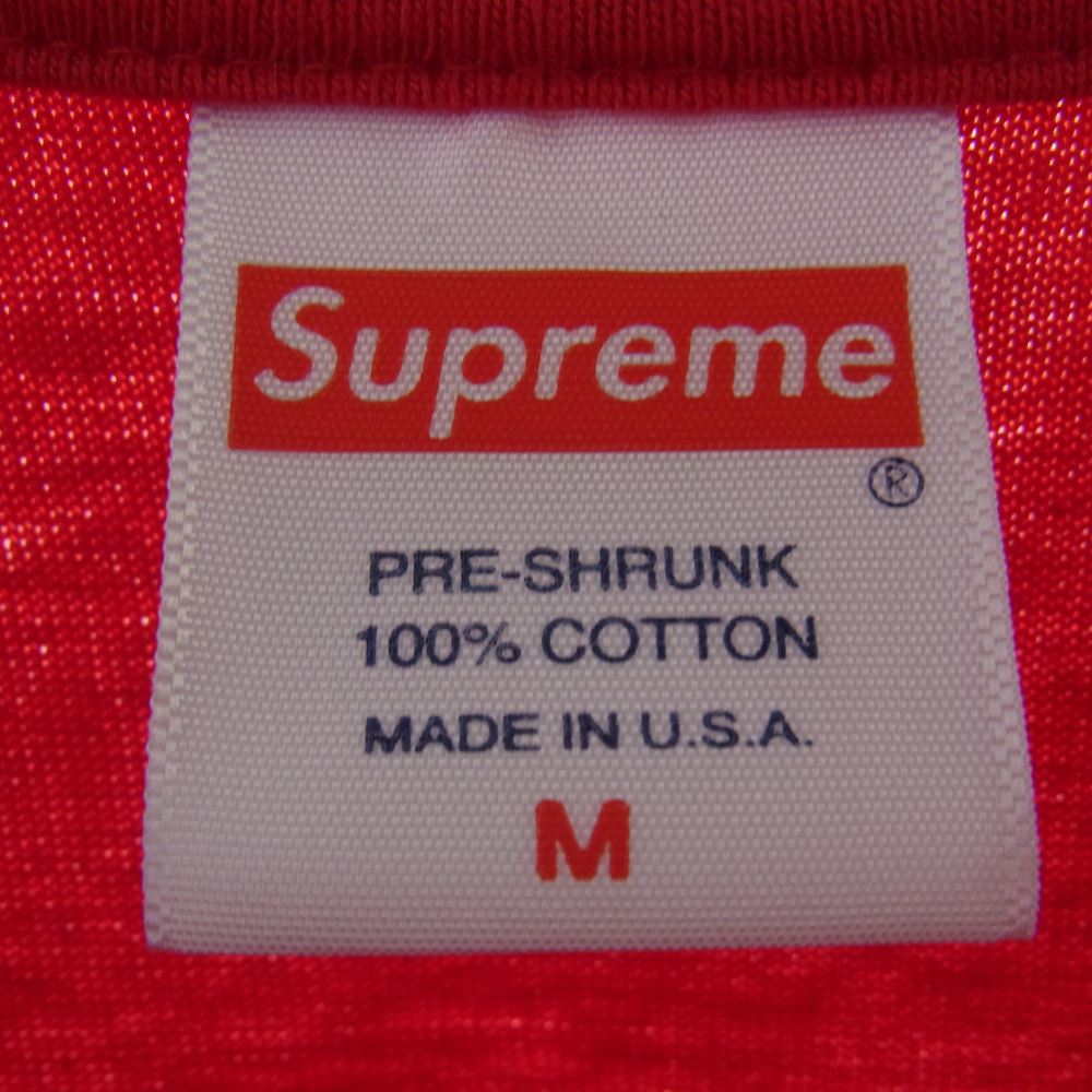 Supreme シュプリーム 23AW NBA Youngboy Tee ヤングボーイ 半袖 Tシャツ レッド系 M【極上美品】【中古】