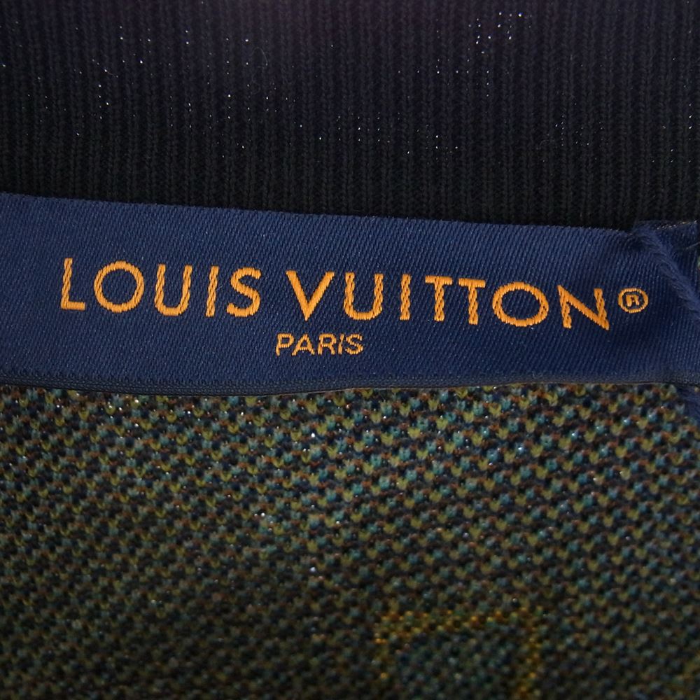 LOUIS VUITTON ルイ・ヴィトン 1ABJ87 コットン ジャカード クルーネック ニット マルチカラー系 S【極上美品】【中古】