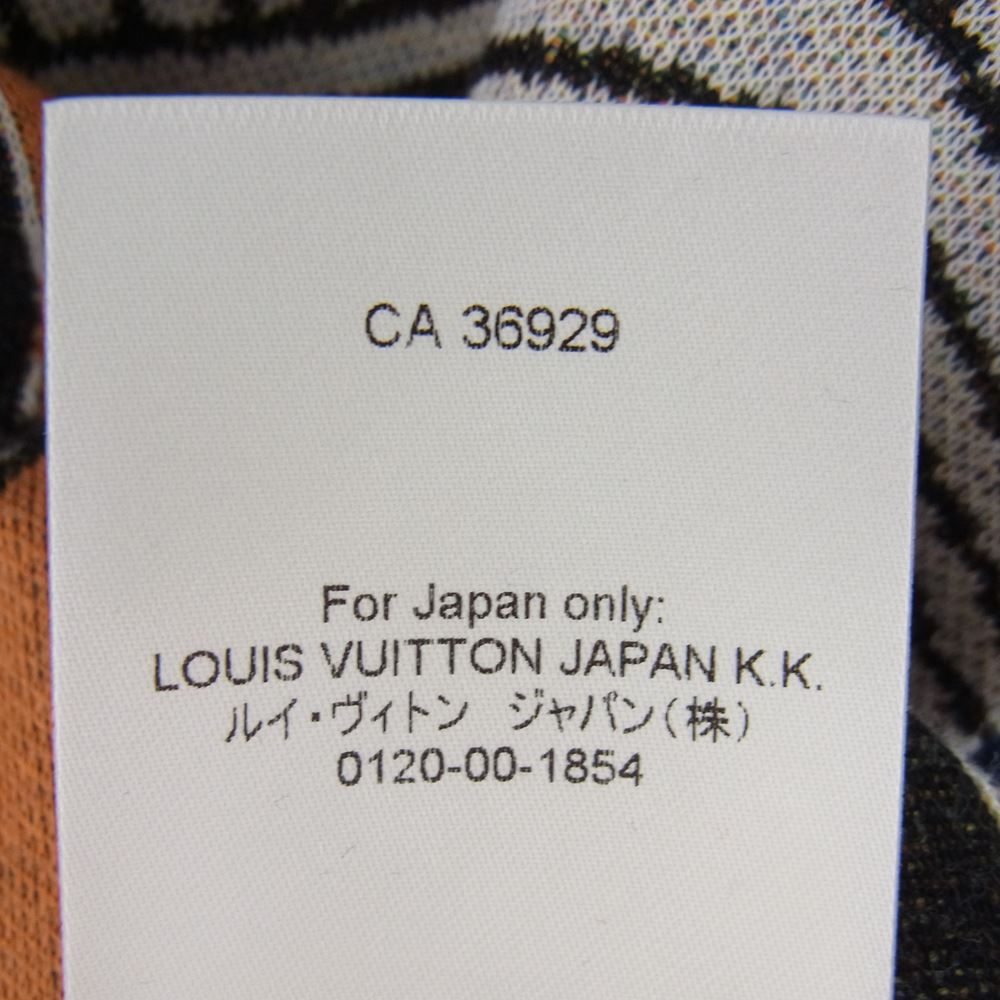 LOUIS VUITTON ルイ・ヴィトン 1ABJ87 コットン ジャカード クルーネック ニット マルチカラー系 S【極上美品】【中古】