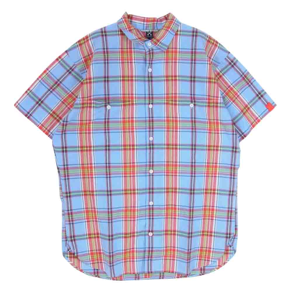 HAGLOFS ホグロフス 601955 KAHA SHIRT チェック 半袖 シャツ L【中古】