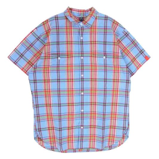 HAGLOFS ホグロフス 601955 KAHA SHIRT チェック 半袖 シャツ L【中古】