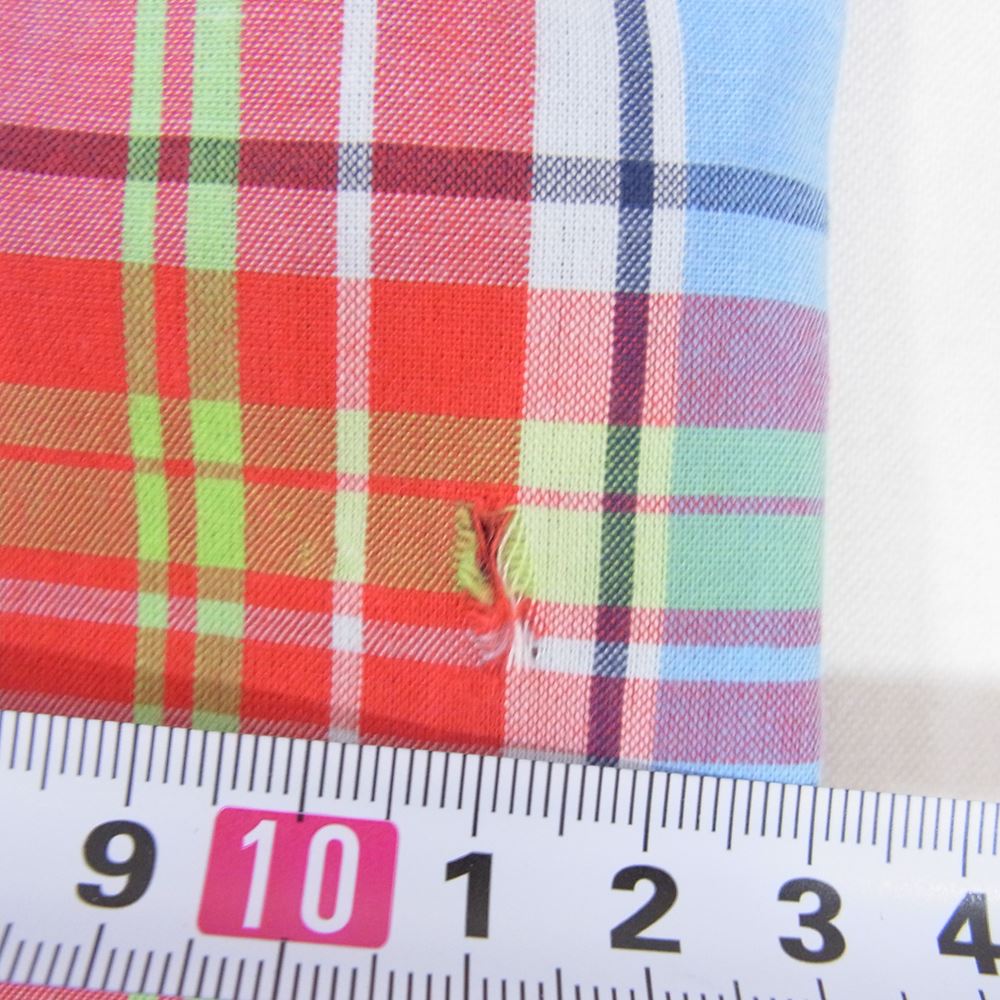 HAGLOFS ホグロフス 601955 KAHA SHIRT チェック 半袖 シャツ L【中古】