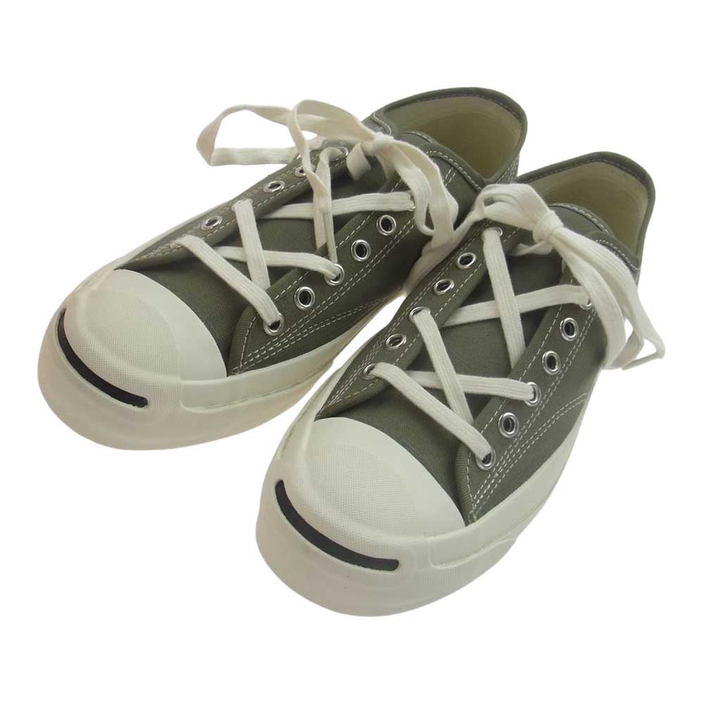 CONVERSE コンバース 1CL858 Addict アディクト JACK PURCELL CANVAS ジャックパーセル キャンバス ローカット スニーカー  カーキ系 26.0cm【新古品】【未使用】【中古】