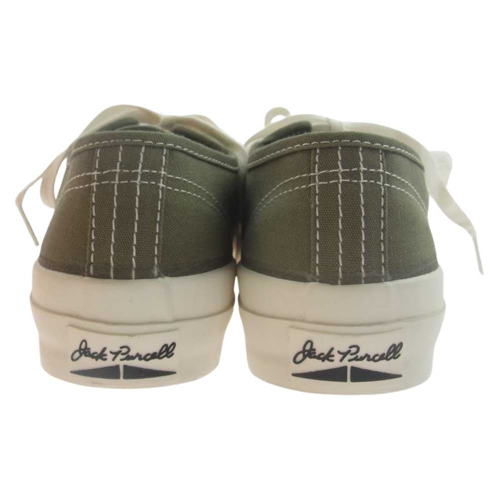 CONVERSE コンバース 1CL858 Addict アディクト JACK PURCELL CANVAS ジャックパーセル キャンバス ローカット スニーカー  カーキ系 26.0cm【新古品】【未使用】【中古】