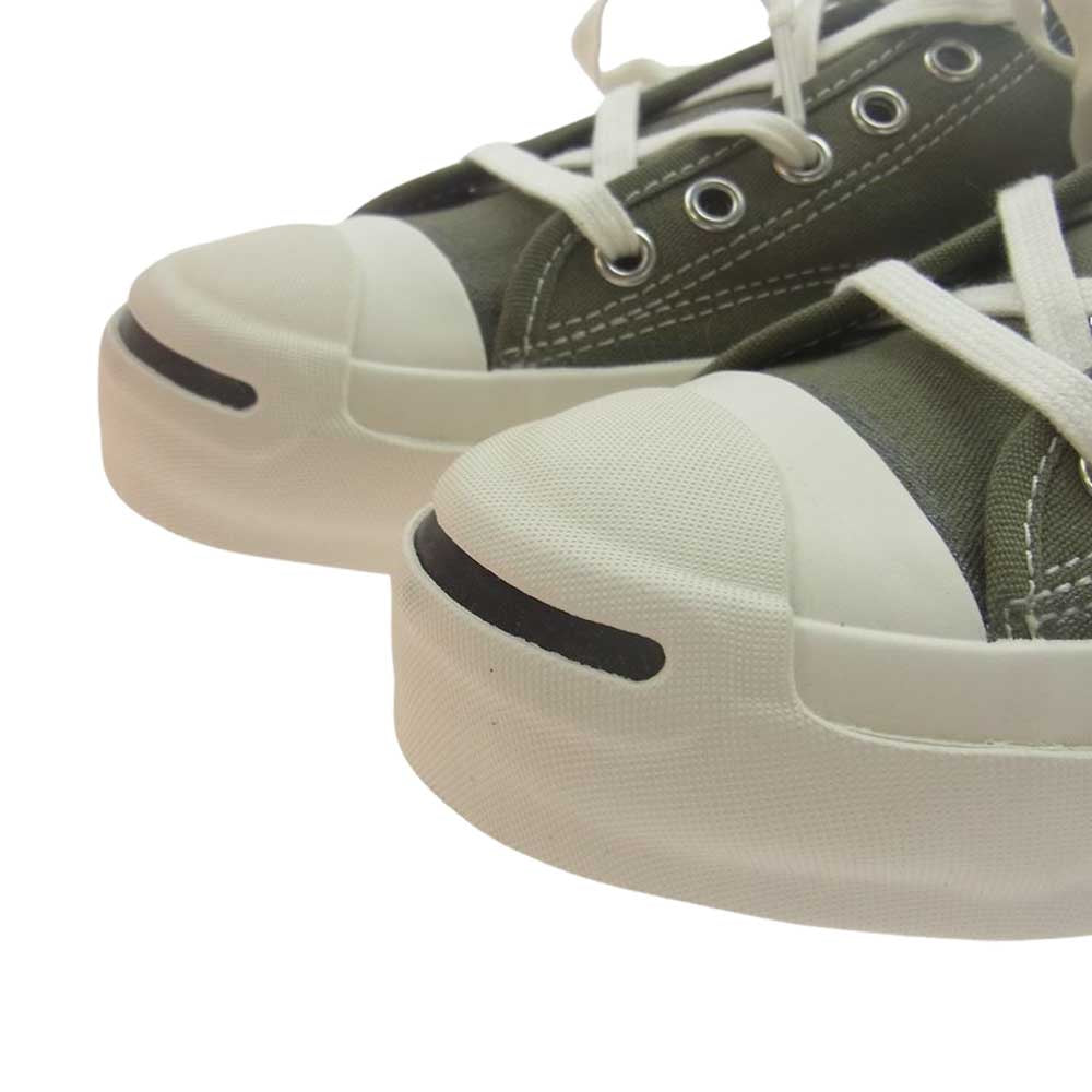 CONVERSE コンバース 1CL858 Addict アディクト JACK PURCELL CANVAS ジャックパーセル キャンバス ローカット スニーカー  カーキ系 26.0cm【新古品】【未使用】【中古】
