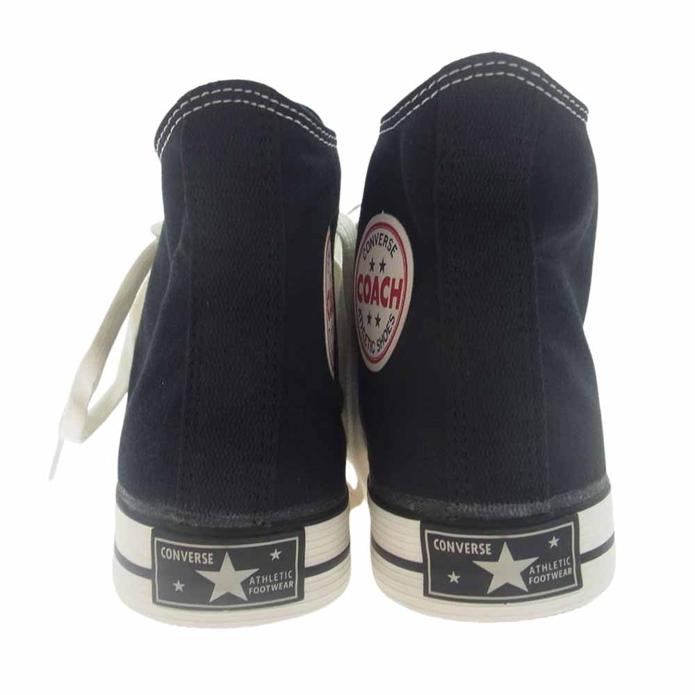 CONVERSE コンバース 1CL785 Addict アディクト COACH CANVAS HI コーチ キャンバス スニーカー ブラック系 26.0cm【新古品】【未使用】【中古】
