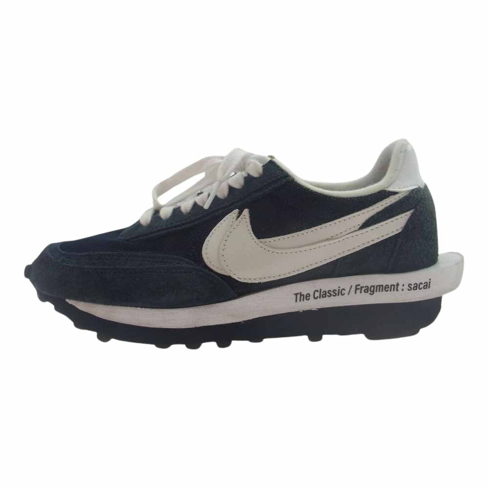 NIKE ナイキ DH2684-400 Fragment sacai LD Waffle Blackended Blue フラグメント サカイ LD ワッフル ブラックエンデッド ブルー スニーカー ブルー系 26.5cm【中古】