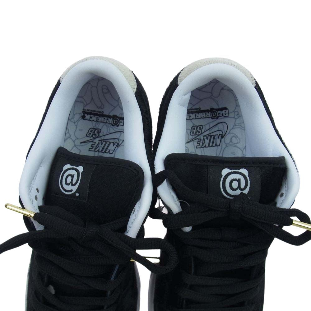 NIKE ナイキ CZ5127-001 MEDICOM TOY SB DUNK LOW OG QS BE@RBRICK メディコム トイ SB ダンク ロー OG QS ベアブリック スニーカー ブラック系 26.0cm【新古品】【未使用】【中古】