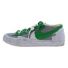 NIKE ナイキ DD1877-001 × sacai サカイ Blazer Low Classic Green ブレーザー ロー クラシック グリーン スニーカー グレー系 グリーン系 ホワイト系 27.5cm【中古】