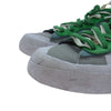 NIKE ナイキ DD1877-001 × sacai サカイ Blazer Low Classic Green ブレーザー ロー クラシック グリーン スニーカー グレー系 グリーン系 ホワイト系 27.5cm【中古】