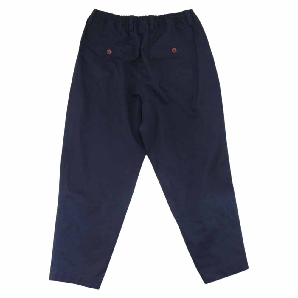 MARNI マルニ PUMU0017A0 S49734 シャーリング 1P テーパード スラックスパンツ ネイビー系 46【中古】