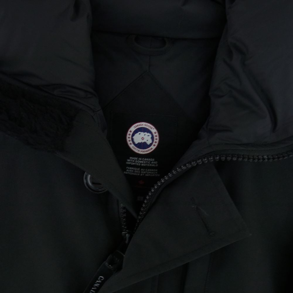 CANADA GOOSE カナダグース 3438JM 国内正規品 サザビーリーグ JASPER PARKA ジャスパーパーカ ファーフード付き ダウンジャケット ブラック系 M【中古】