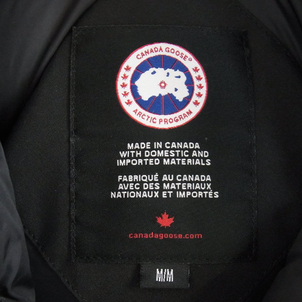 CANADA GOOSE カナダグース 3438JM 国内正規品 サザビーリーグ JASPER PARKA ジャスパーパーカ ファーフード付き ダウンジャケット ブラック系 M【中古】