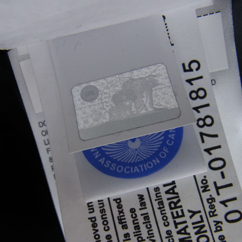 CANADA GOOSE カナダグース 3438JM 国内正規品 サザビーリーグ JASPER PARKA ジャスパーパーカ ファーフード付き ダウンジャケット ブラック系 M【中古】