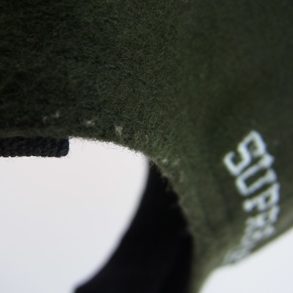 Supreme シュプリーム 21SS Loro Piana ロロピアーナ Pigment Print S Logo 6-Panel ピグメント S LOGO ロゴ 刺繍 キャップ 帽子 カーキ カーキ系【中古】