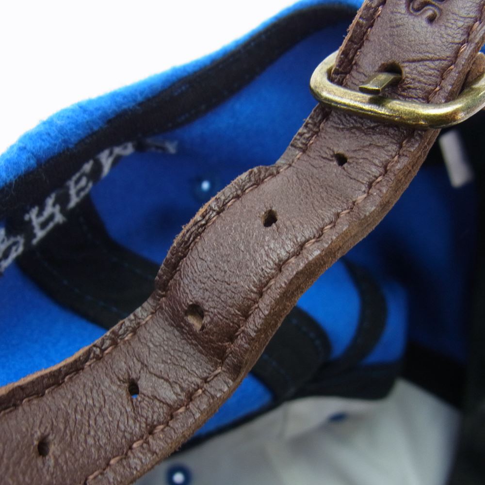 Supreme シュプリーム 21SS Loro Piana ロロピアーナ Pigment Print S Logo 6-Panel ピグメント S LOGO ロゴ 刺繍 キャップ 帽子 ブルー ブルー系【中古】