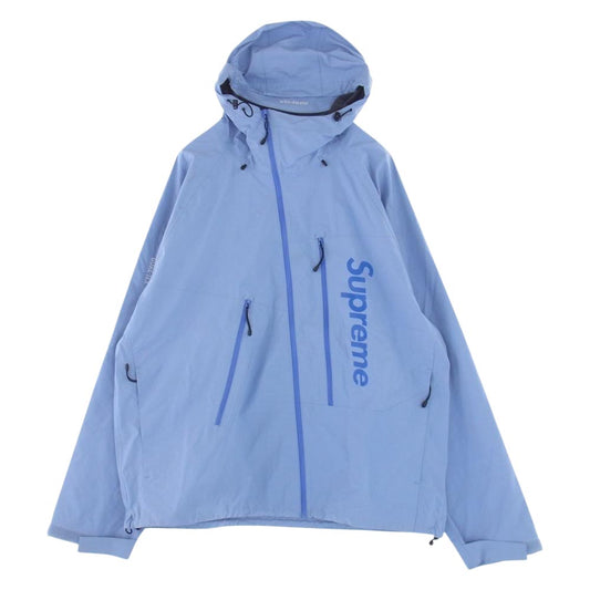 Supreme シュプリーム 21SS GORE-TEX Paclite Shell Jacket ゴアテックス パックライト シェル ジャケット ナイロン ライトブルー系 L【中古】
