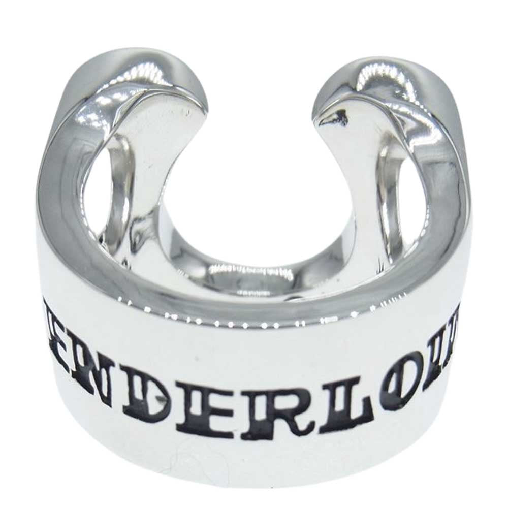 TENDERLOIN テンダーロイン 【新品仕上げ済み】T-H.S RING SILVER STONE ホースシューリング シルバー ダイヤ リング シルバー系 10号【極上美品】【中古】