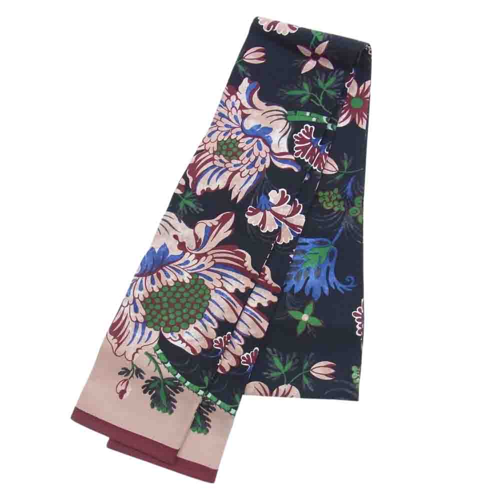 LOUIS VUITTON ルイ・ヴィトン バンドーBB シルク スカーフ フラワー プリント マルチカラー系【中古】