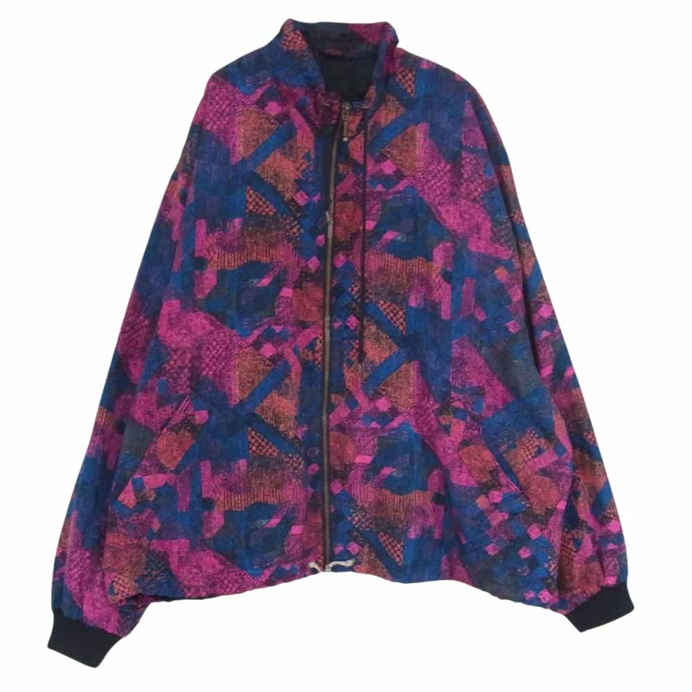 総柄 フルジップ ジャケット ブルゾン 22/24【中古】