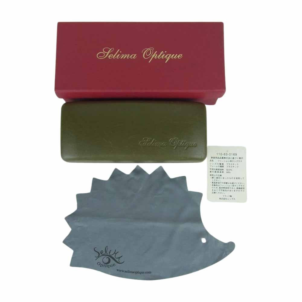 セリマ オプティーク 110-63-0169 フランス製 眼鏡 メガネ ブラウン系【中古】