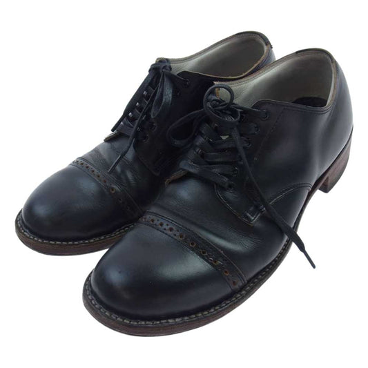WHITE'S BOOTS ホワイツブーツ Retro Oxford 茶芯 レトロ オックスフォード クロムエクセル シューズ ブラック系【中古】