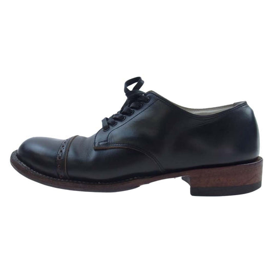 WHITE'S BOOTS ホワイツブーツ Retro Oxford 茶芯 レトロ オックスフォード クロムエクセル シューズ ブラック系【中古】