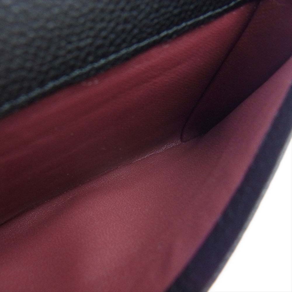 プレリー NP55390 KOBE LEATHER 神戸レザー 名刺入れ ブラック系【新古品】【未使用】【中古】