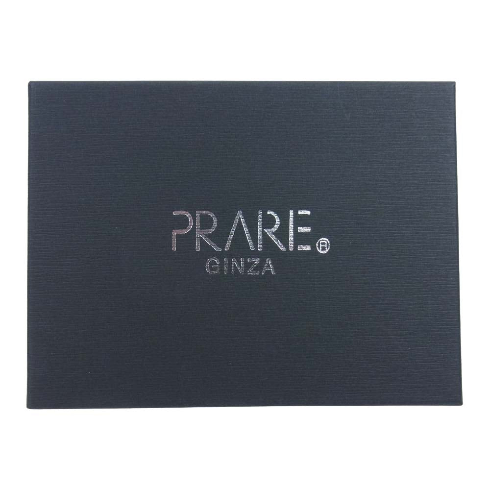 プレリー NP55390 KOBE LEATHER 神戸レザー 名刺入れ ブラック系【新古品】【未使用】【中古】