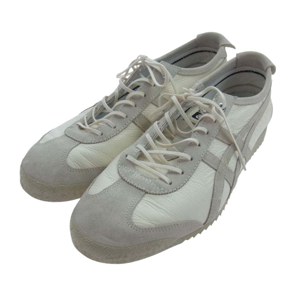 ONITSUKA TIGER オニツカタイガー 1183C015 121713 MEXICO 66 SD メキシコ ローカット スニーカー ホワイト系 2705cm【中古】