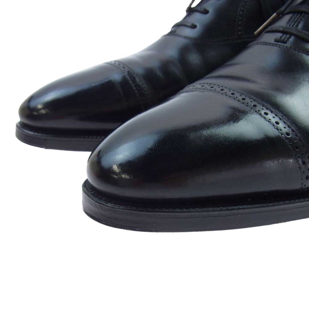 John Lobb ジョンロブ PHILIPII フィリップ2 OXFORD オックスフォード 1000ラスト パンチドキャップトウ ドレス シューズ ブラック系 8E【中古】
