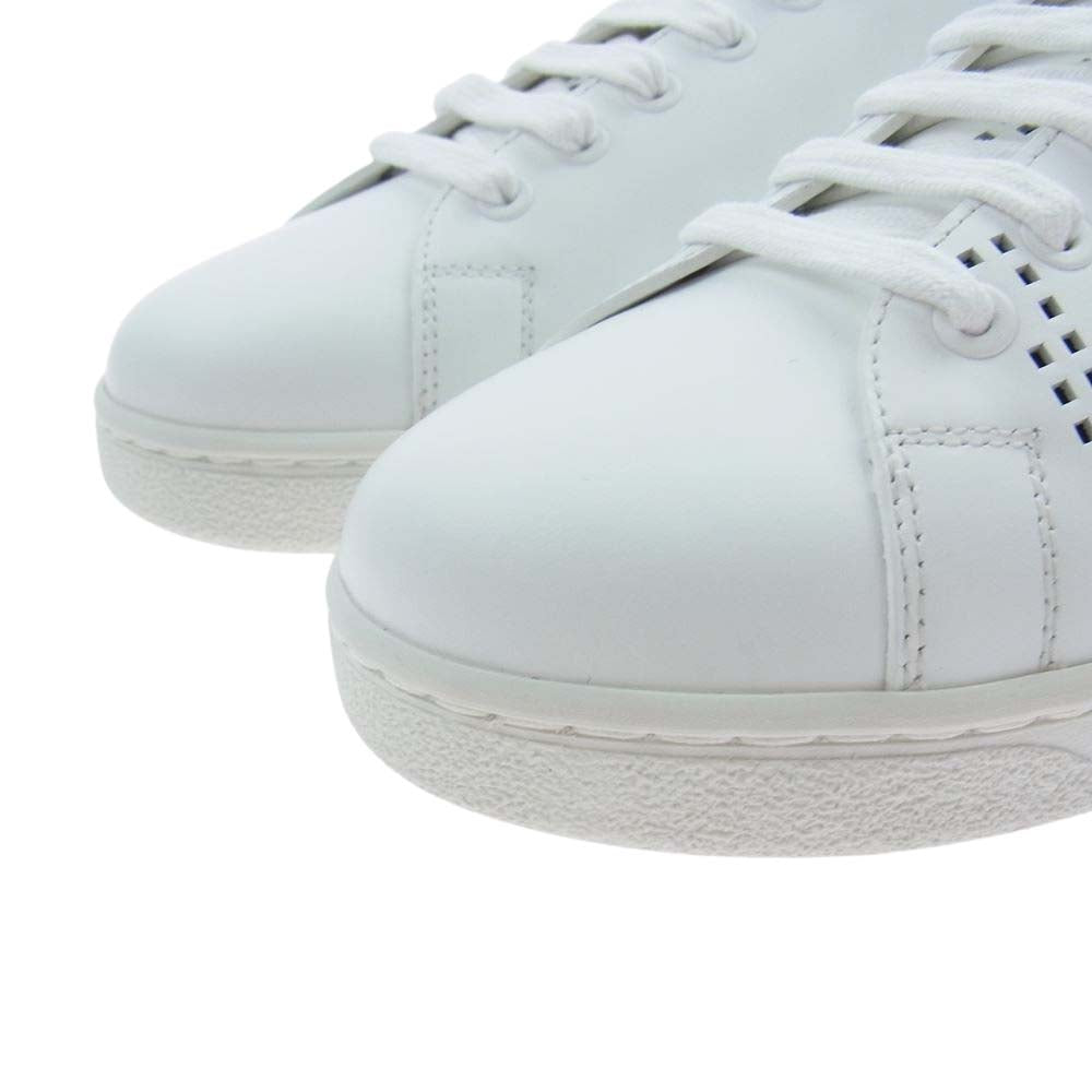 VALENTINO ヴァレンティノ TY2S0C04 Garavani ガラヴァーニ BACKNET バックネット スタッズ レザー スニーカー ホワイト系 EU40【新古品】【未使用】【中古】