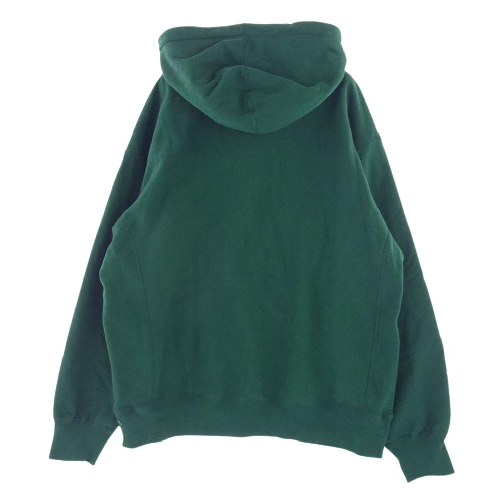 Supreme シュプリーム 21AW Arabic Logo Hooded Sweatshirt Green アラビックロゴ フーデッド スウェットシャツ パーカー グリーン系 M【中古】