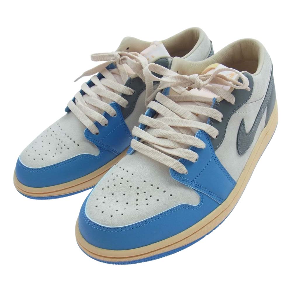 NIKE AIR JORDAN ナイキ ジョーダン DZ5376-469 Air Jordan 1 Low Tokyo 96 エアジョーダン ロー トウキョウ トーキョー スニーカー ホワイト系 ブルー系 26.5cm【新古品】【未使用】【中古】