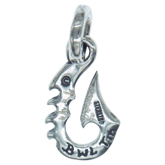 BILL WALL LEATHER ビルウォールレザー Fish Hook Charm フィッシュフック チャーム ペンダントトップ シルバー系【中古】