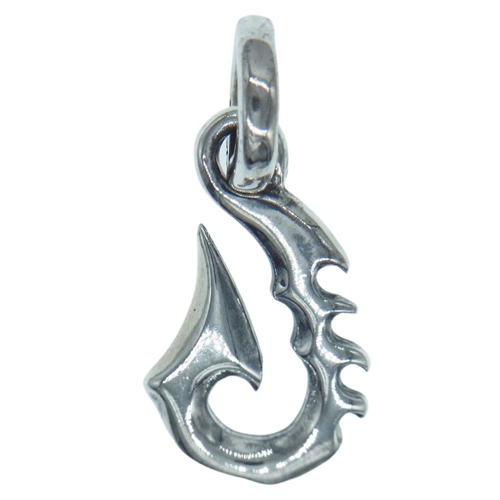 BILL WALL LEATHER ビルウォールレザー Fish Hook Charm フィッシュフック チャーム ペンダントトップ シルバー系【中古】